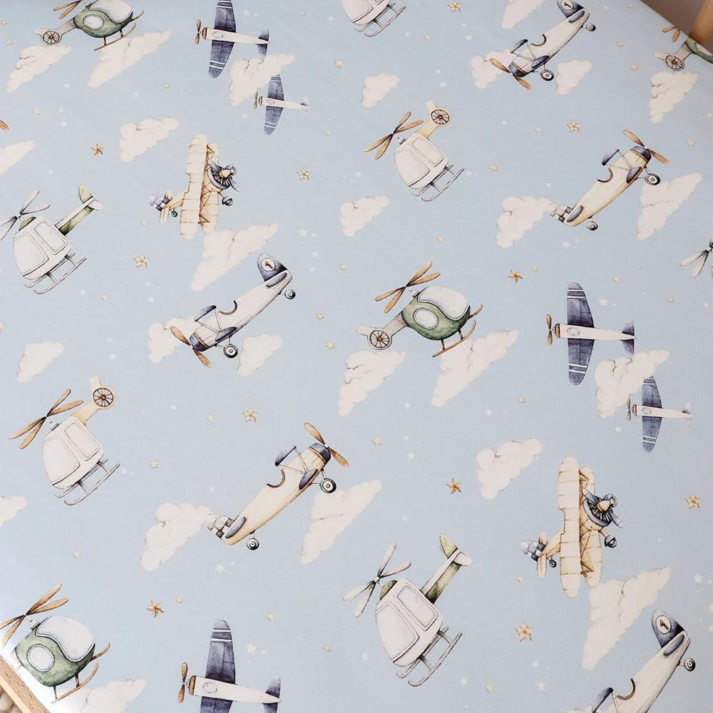 Snuggle Hunny Kids Fitted Cot Sheet - 133 x 77cm