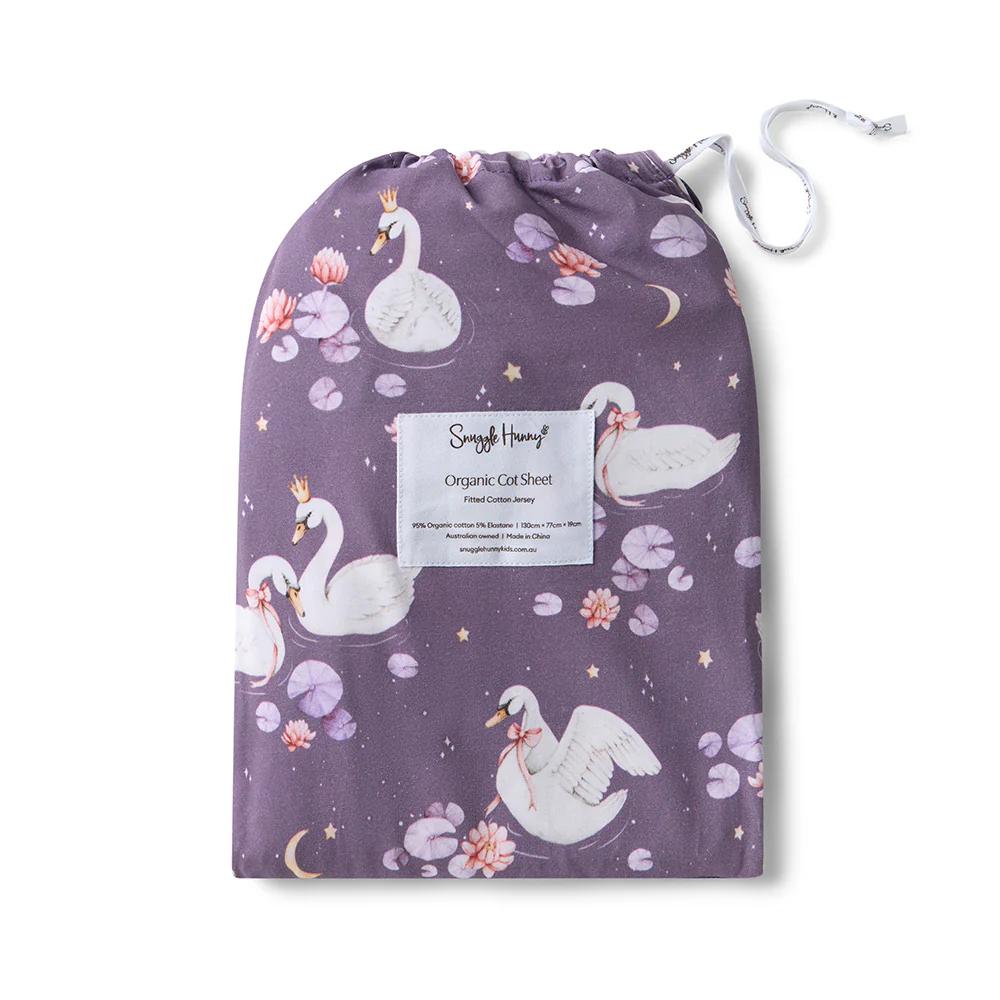 Snuggle Hunny Kids Fitted Cot Sheet - 133 x 77cm