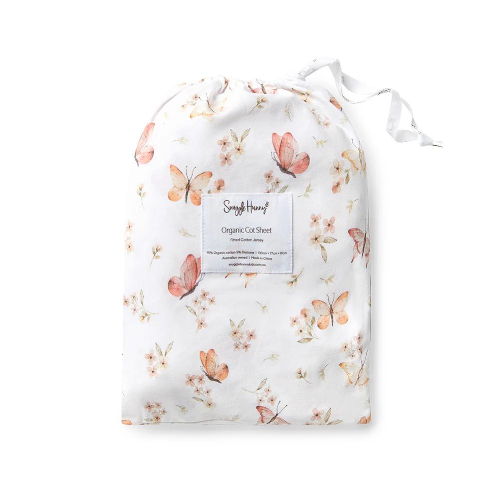 Snuggle Hunny Kids Fitted Cot Sheet - 133 x 77cm