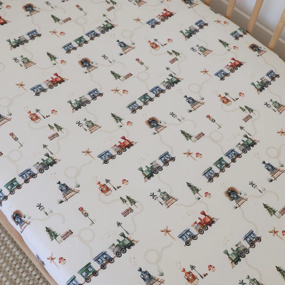 Snuggle Hunny Kids Fitted Cot Sheet - 133 x 77cm