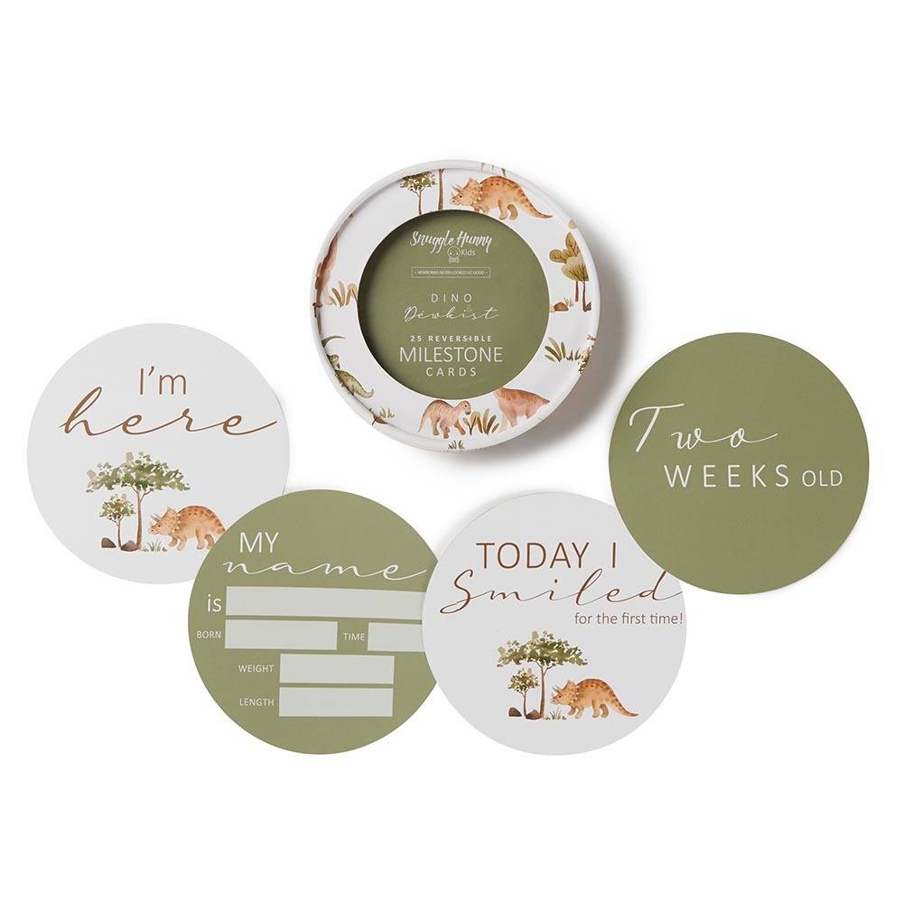 Snuggle Hunny Reversible Milestone Cards