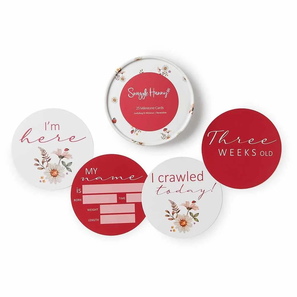 Snuggle Hunny Reversible Milestone Cards