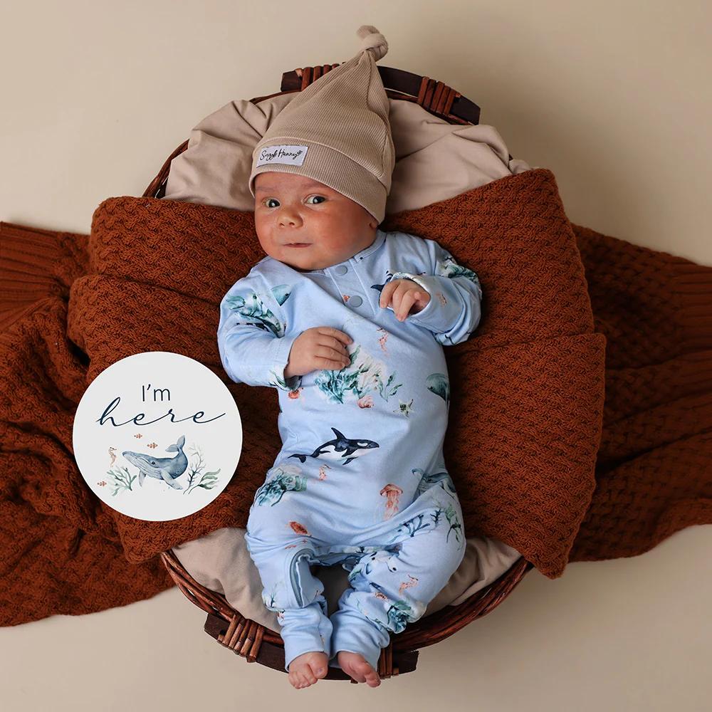 Snuggle Hunny Reversible Milestone Cards