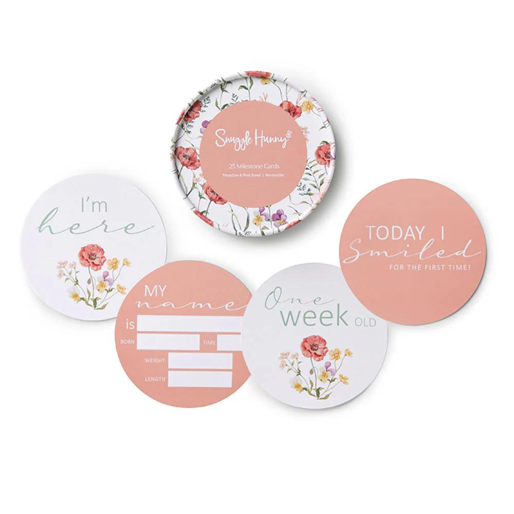Snuggle Hunny Reversible Milestone Cards