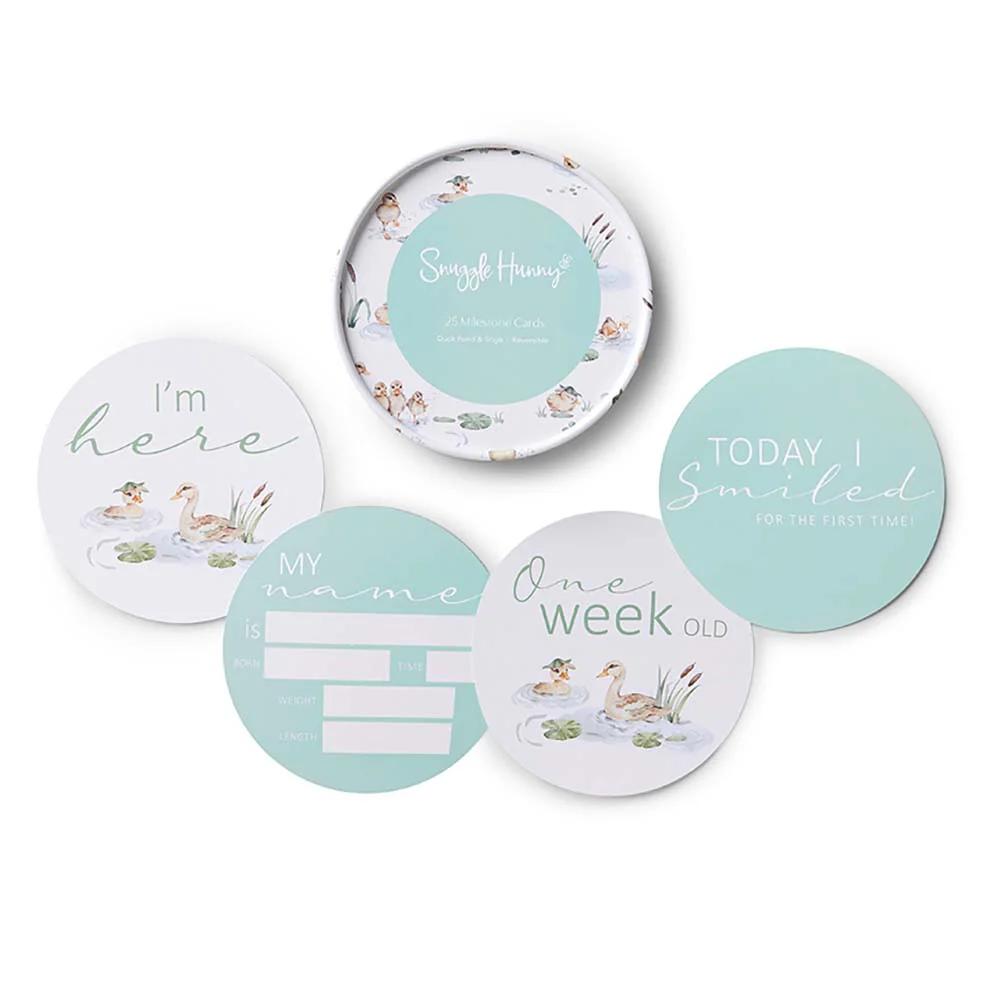 Snuggle Hunny Reversible Milestone Cards