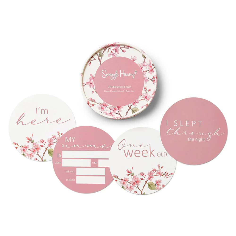 Snuggle Hunny Reversible Milestone Cards