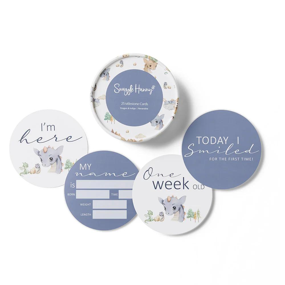 Snuggle Hunny Reversible Milestone Cards