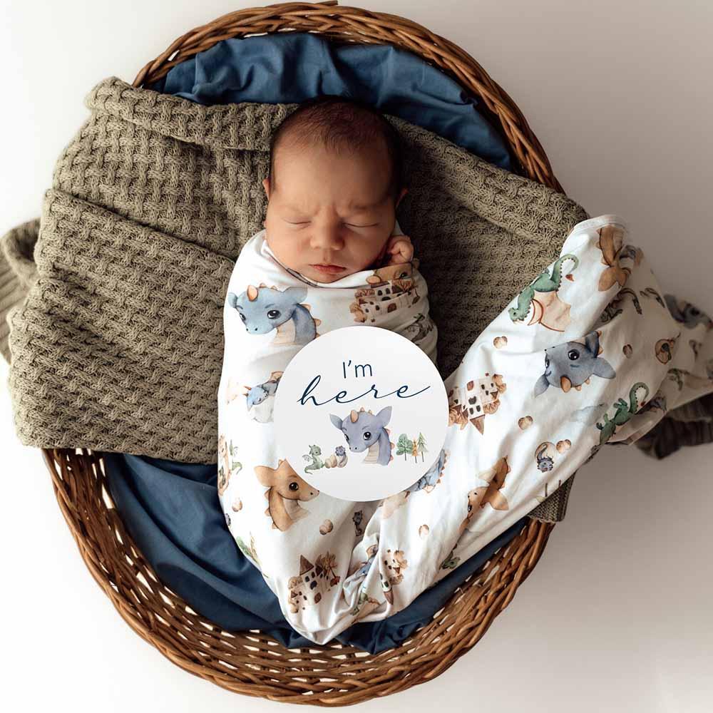 Snuggle Hunny Reversible Milestone Cards