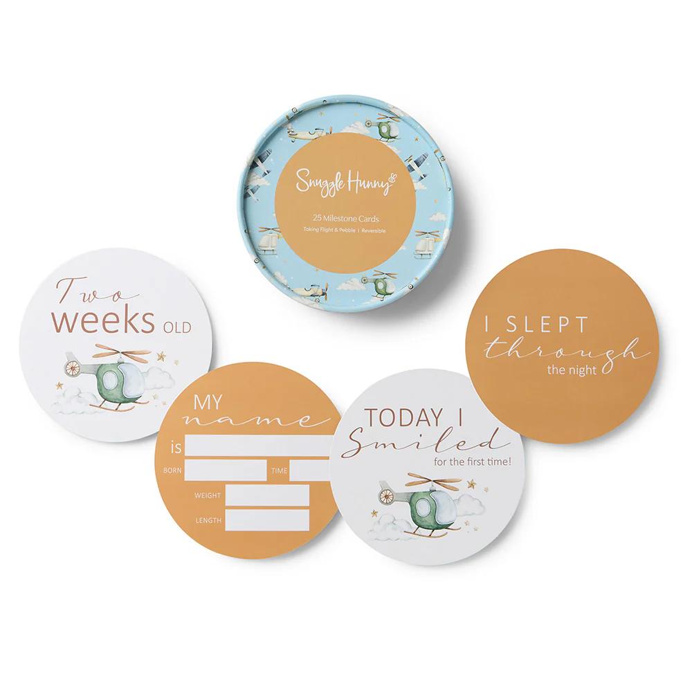 Snuggle Hunny Reversible Milestone Cards
