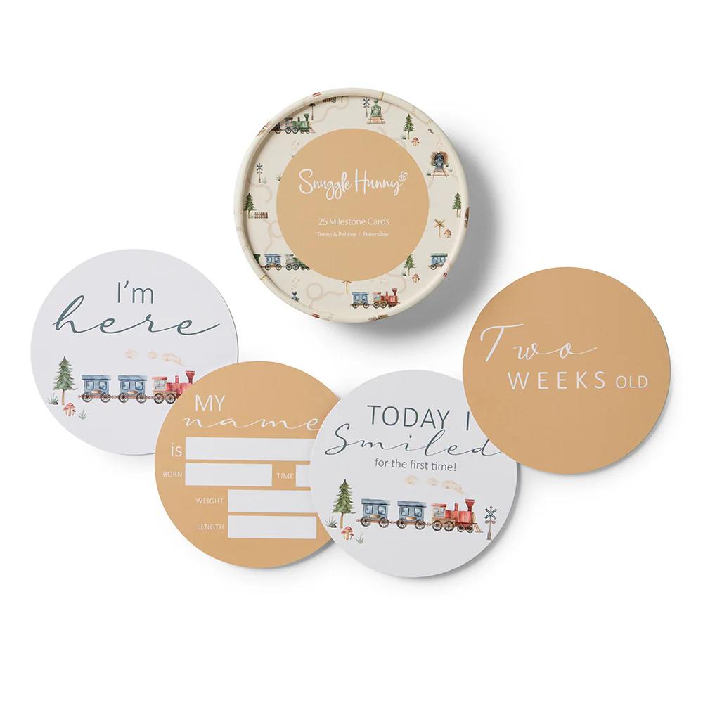 Snuggle Hunny Reversible Milestone Cards