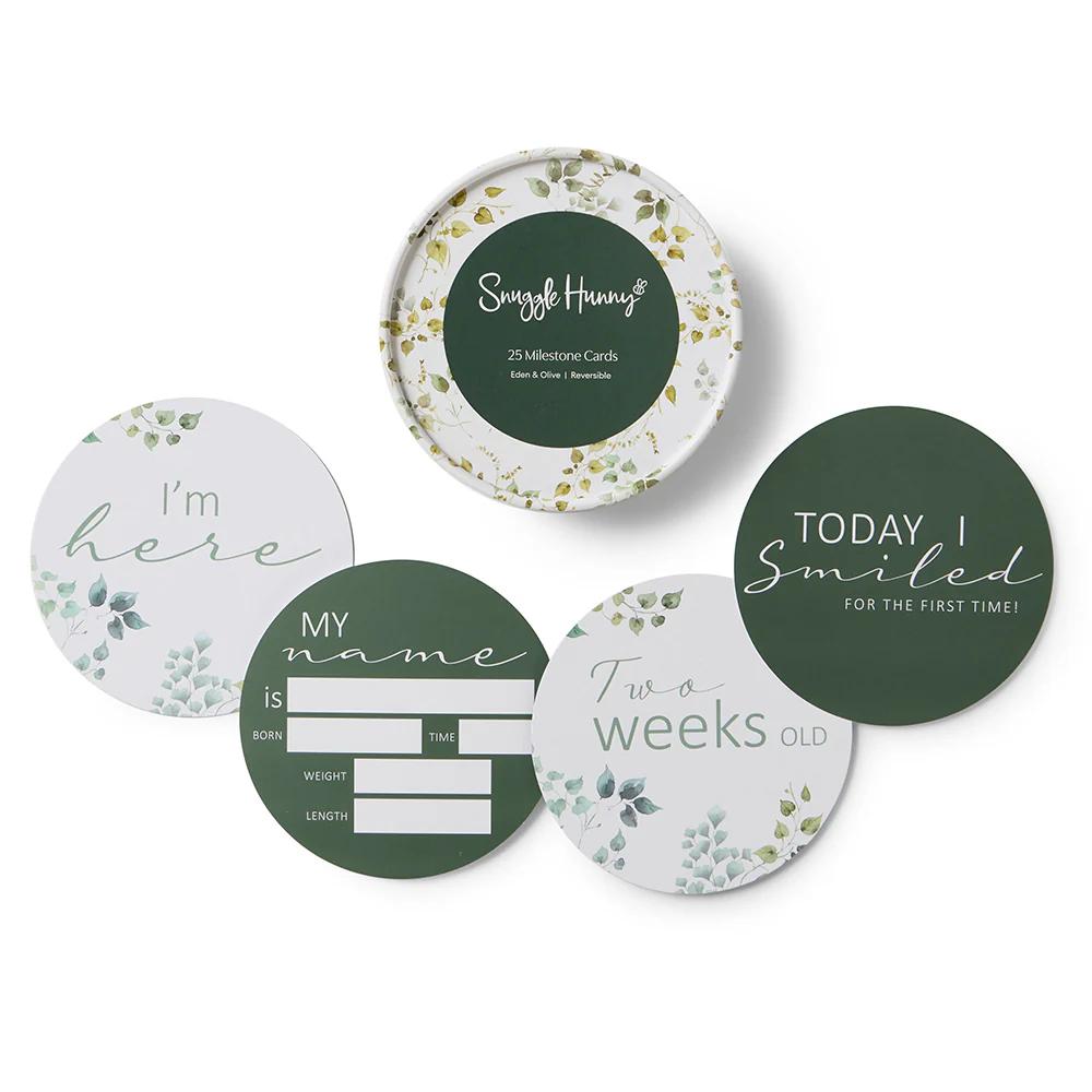 Snuggle Hunny Reversible Milestone Cards
