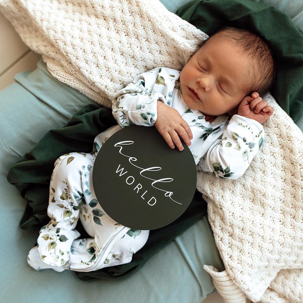 Snuggle Hunny Reversible Milestone Cards