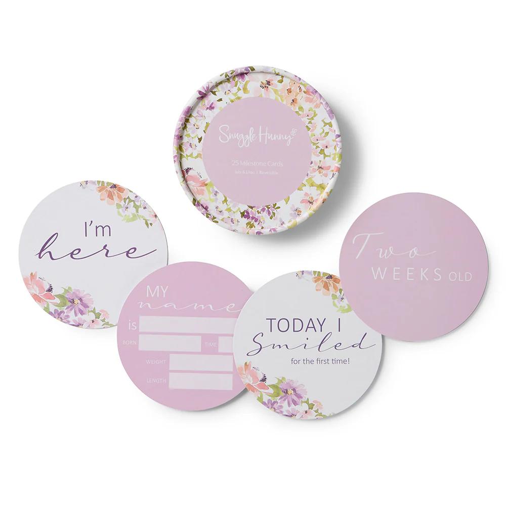 Snuggle Hunny Reversible Milestone Cards