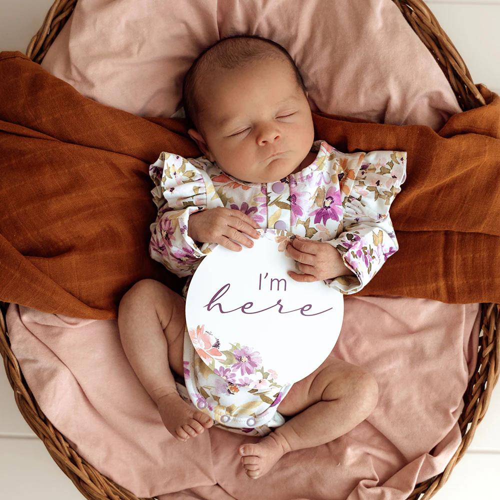 Snuggle Hunny Reversible Milestone Cards