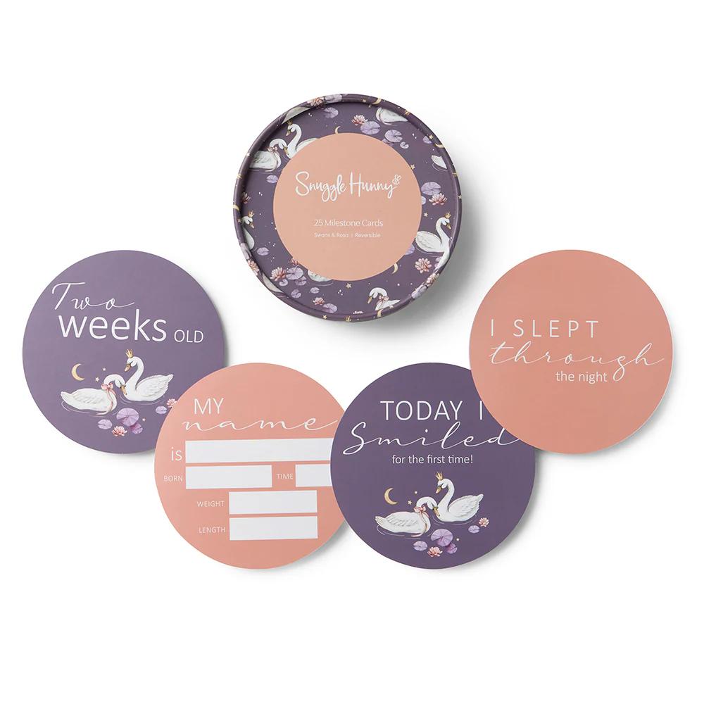 Snuggle Hunny Reversible Milestone Cards