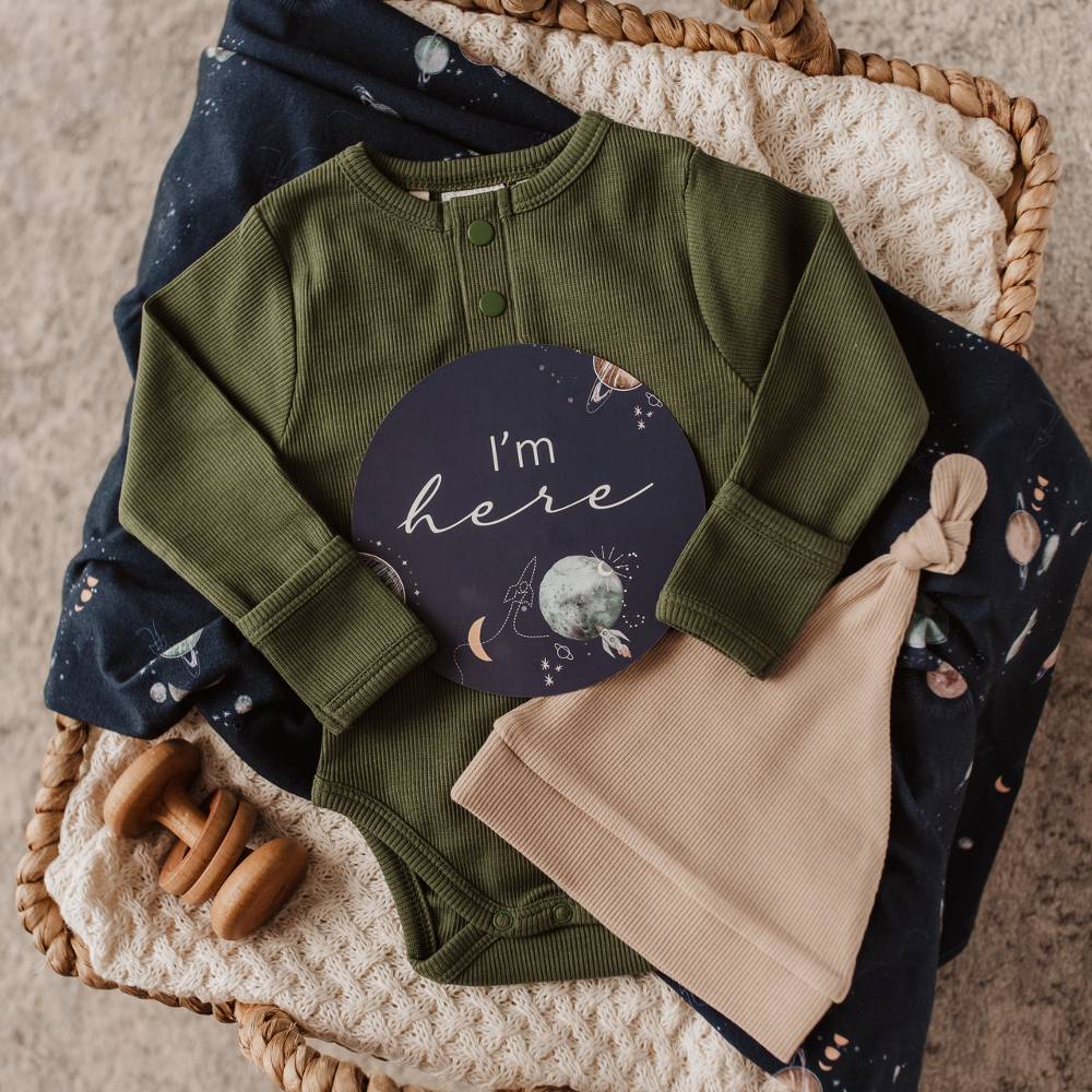 Snuggle Hunny Reversible Milestone Cards