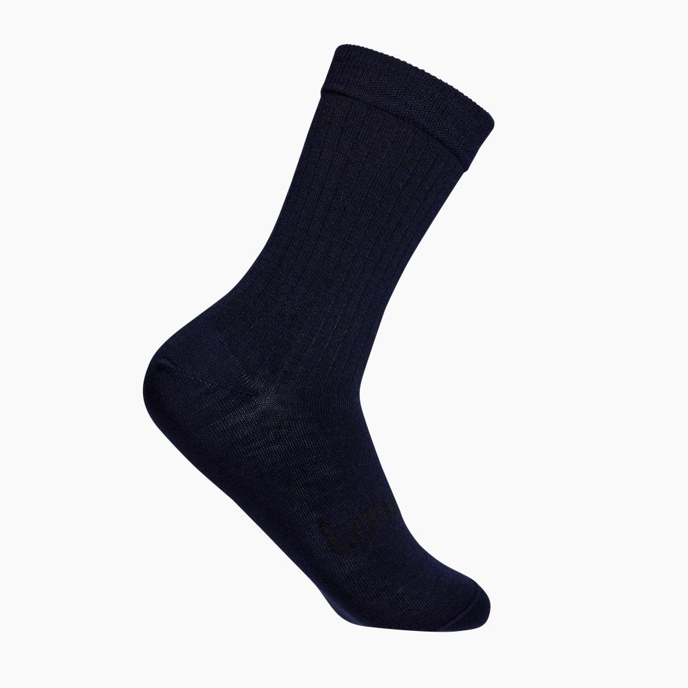 Lamington Mens Crew Merino Socks - Rib