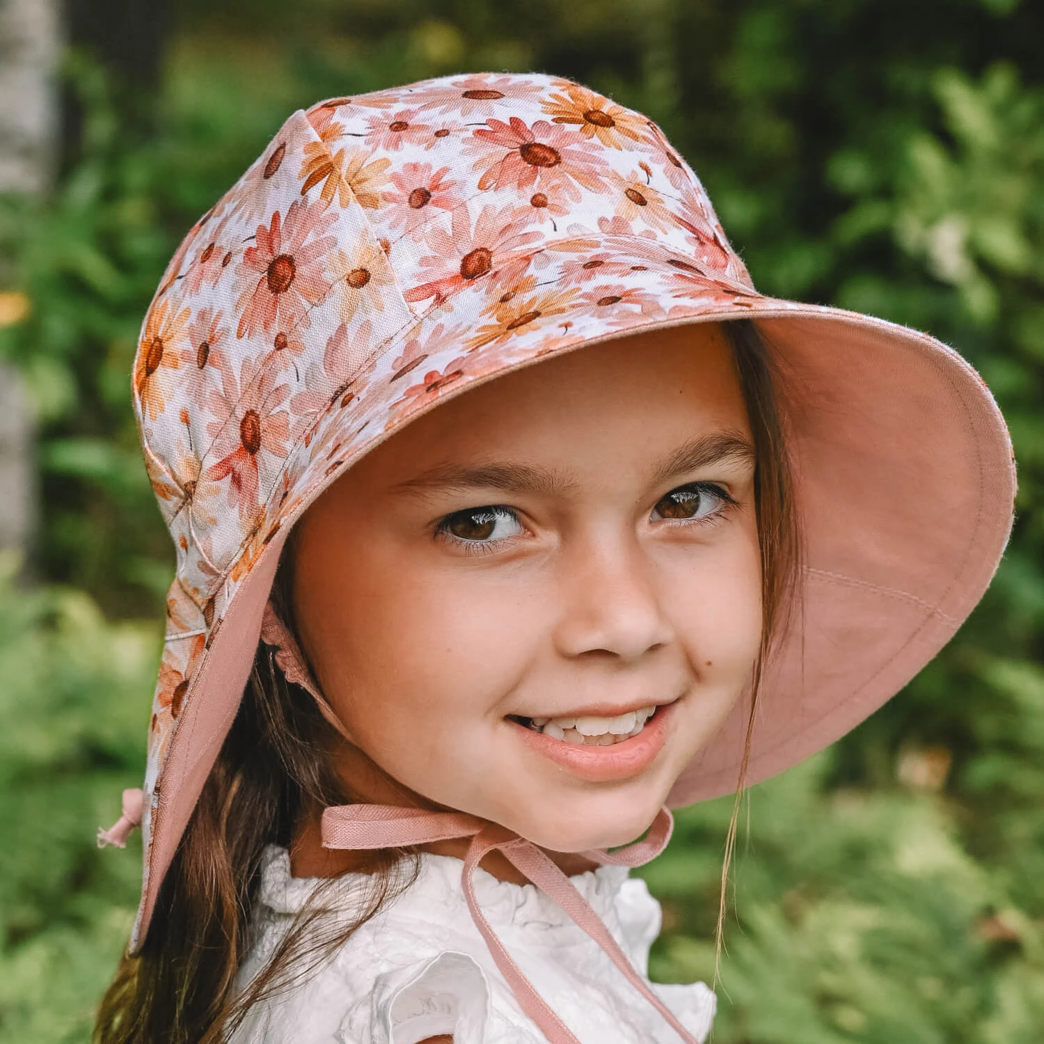 Bedhead hats - 'Wanderer' Reversible Girl's Bucket Hat