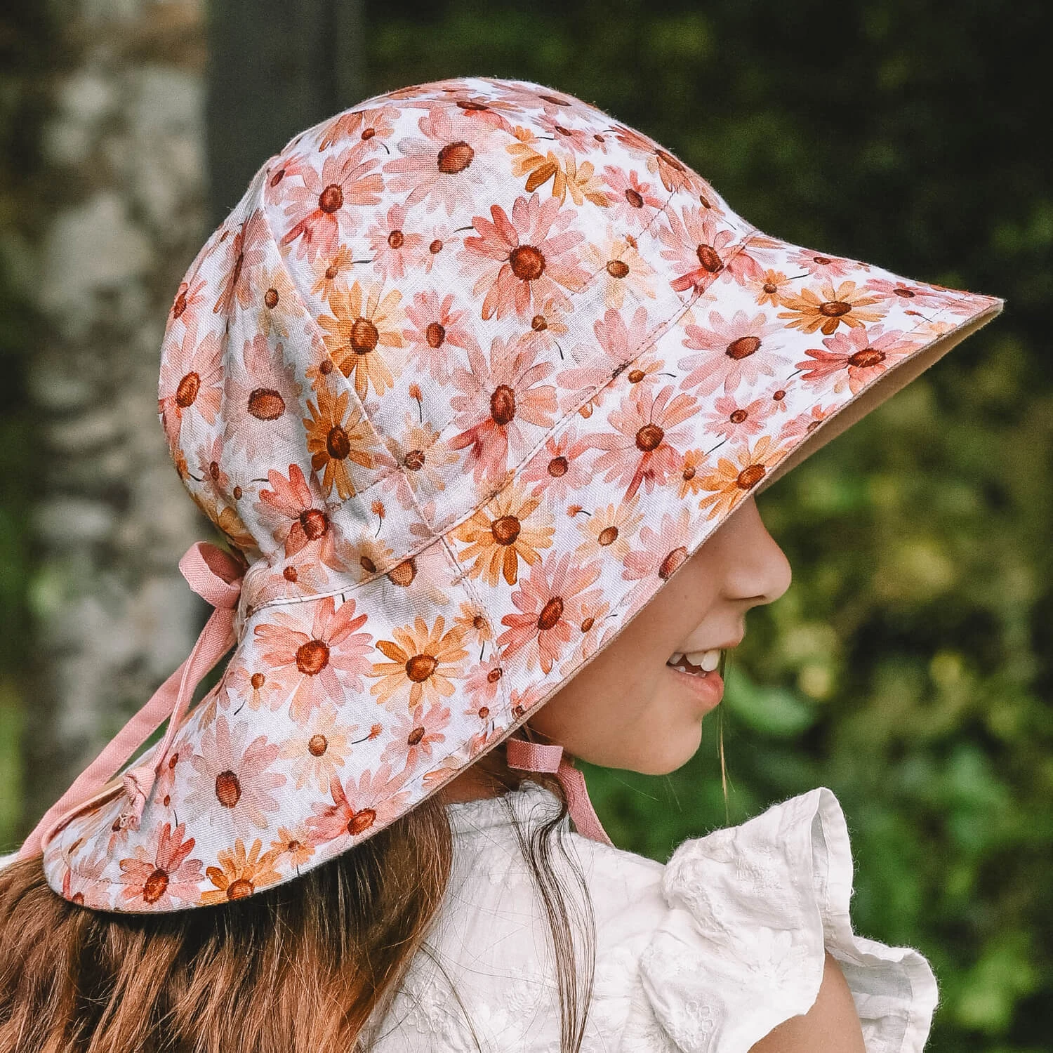 Bedhead hats - 'Wanderer' Reversible Girl's Bucket Hat