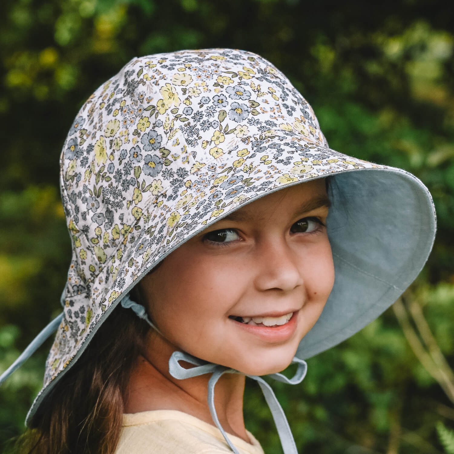 Bedhead hats - 'Wanderer' Reversible Girl's Bucket Hat