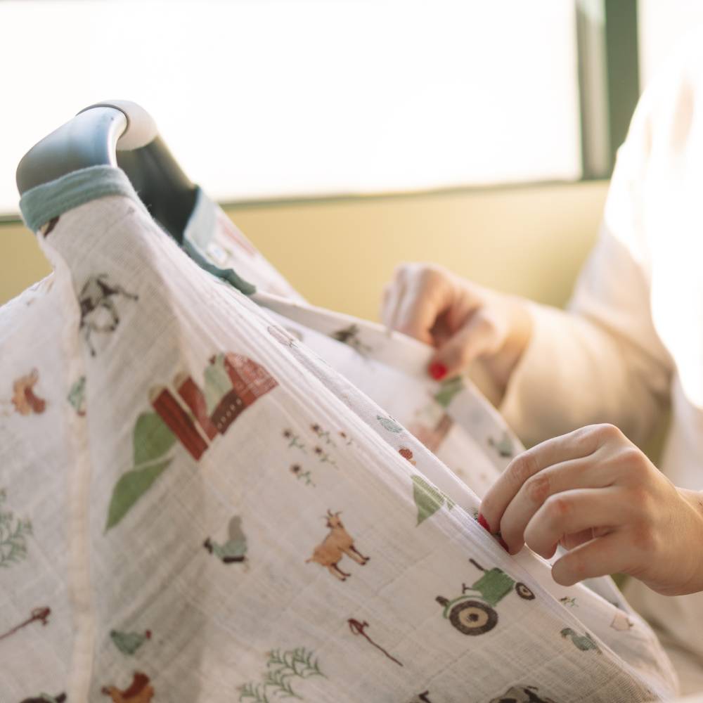 Little Unicorn - Muslin Baby Capsule Cover