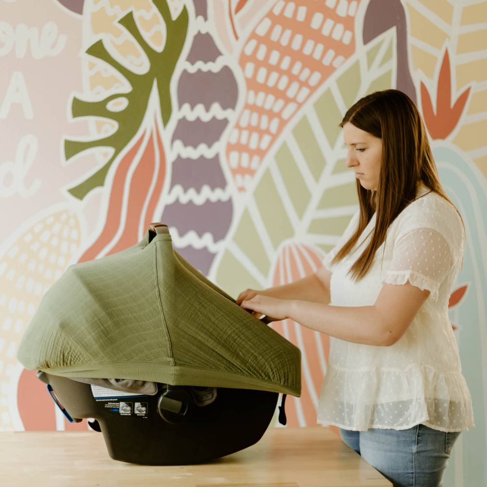 Little Unicorn - Muslin Baby Capsule Cover