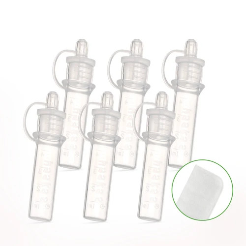 Haakaa Silicone Colostrum Collector - 6 pack (Pre-sterilised)