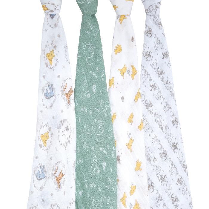 Aden + Anais Essentials Muslin Swaddles 4pk