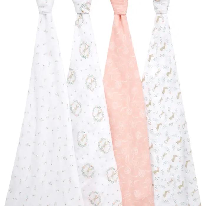 Aden + Anais Essentials Muslin Swaddles 4pk