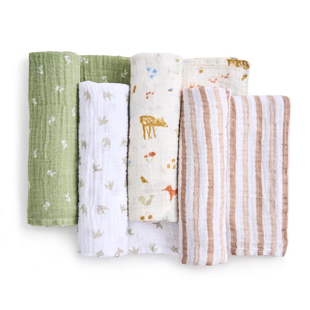 Aden + Anais Essentials Muslin Swaddles 4pk