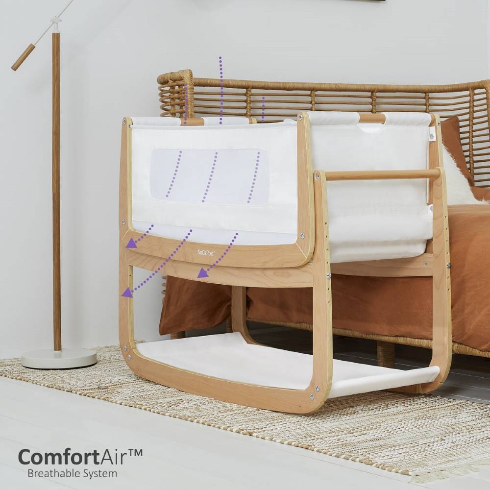 SnuzPod4 Bedside Bassinet