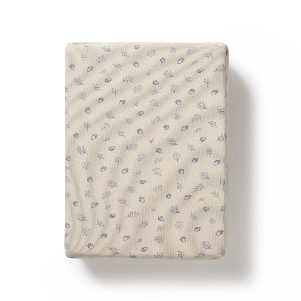 Wilson & Frenchy Organic Bassinet Fitted Sheet - 80 x 40cm