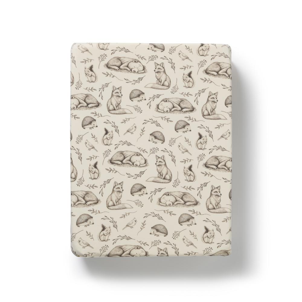 Wilson & Frenchy Organic Bassinet Fitted Sheet - 80 x 40cm