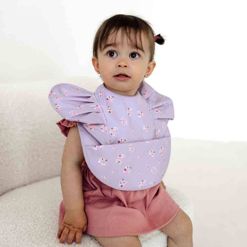 Snuggle Hunny Waterproof Snuggle Bib with Frill