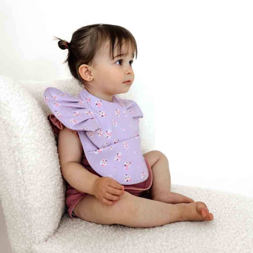 Snuggle Hunny Waterproof Snuggle Bib with Frill