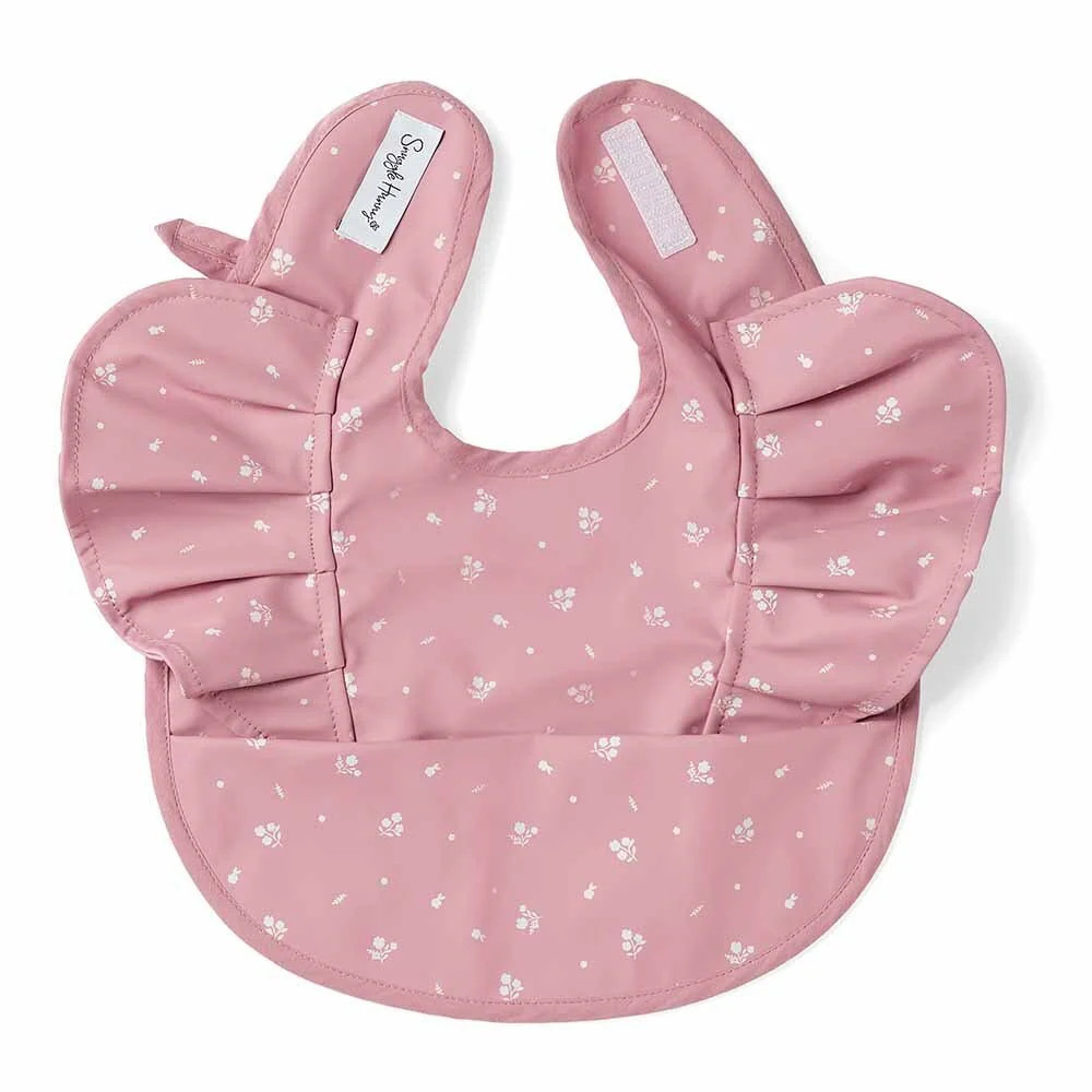 Snuggle Hunny Waterproof Snuggle Bib with Frill
