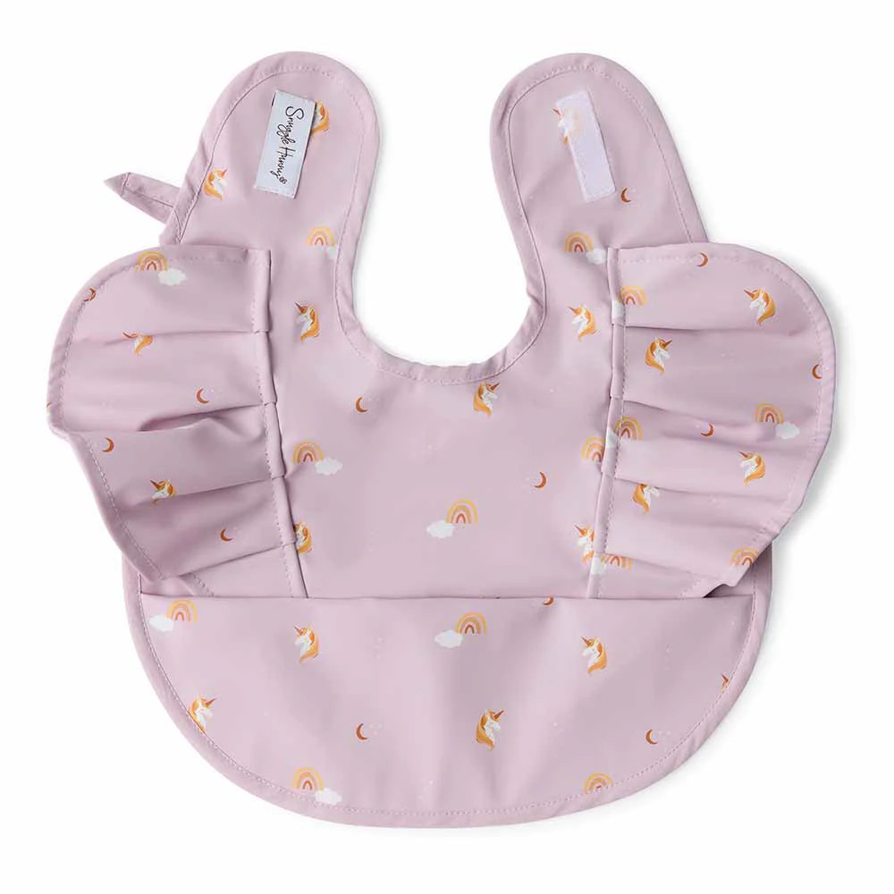 Snuggle Hunny Waterproof Snuggle Bib with Frill