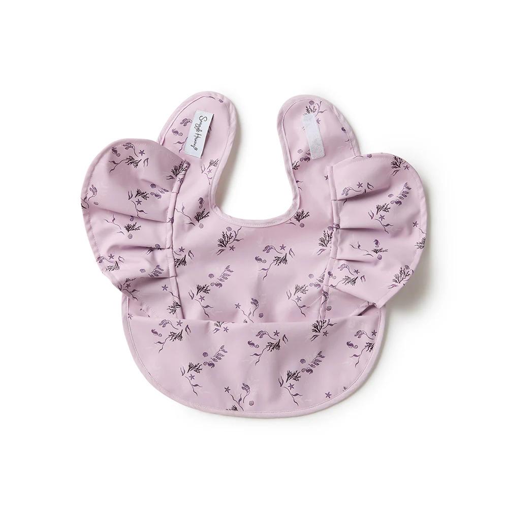 Snuggle Hunny Waterproof Snuggle Bib with Frill