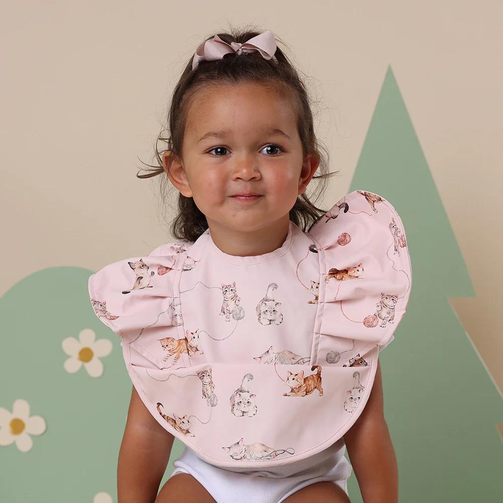 Snuggle Hunny Waterproof Snuggle Bib with Frill