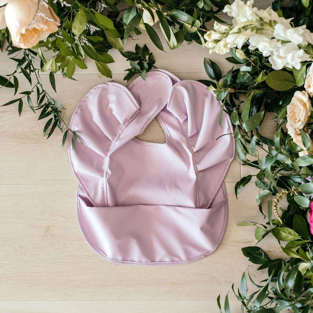 Snuggle Hunny Waterproof Snuggle Bib with Frill