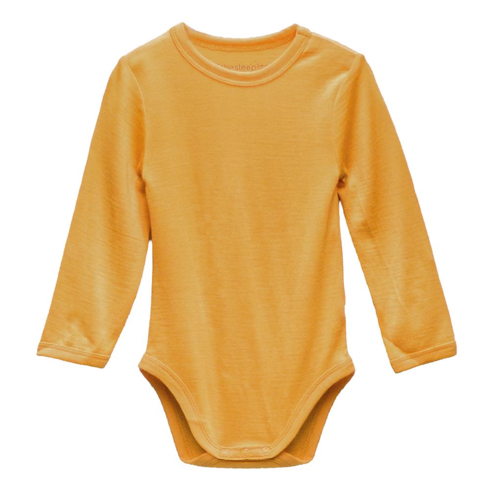 The Sleep Store Jersey New Zealand Merino Wool Long Sleeve Bodysuit - Newborn - 2 years