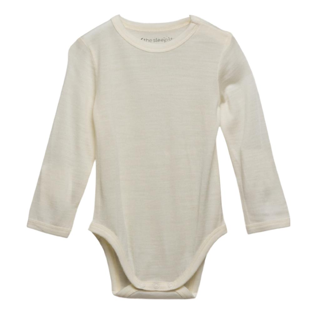 The Sleep Store Jersey New Zealand Merino Wool Long Sleeve Bodysuit - Newborn - 2 years