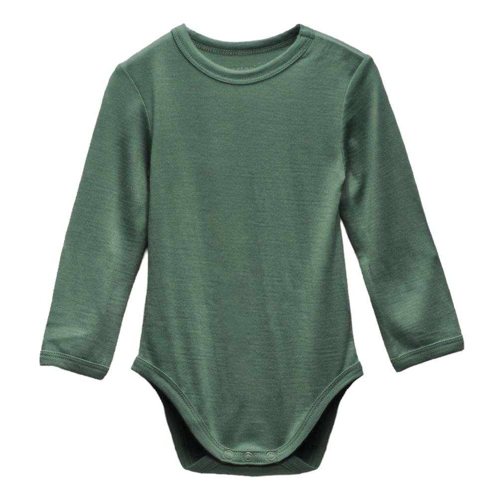 The Sleep Store Jersey New Zealand Merino Wool Long Sleeve Bodysuit - Newborn - 2 years
