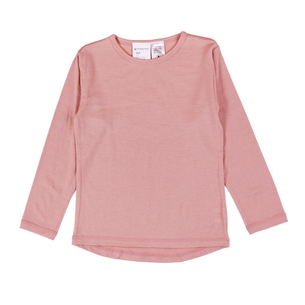 The Sleep Store Jersey New Zealand Merino Wool Long Sleeve Top - Sizes 2, 3, 4 years