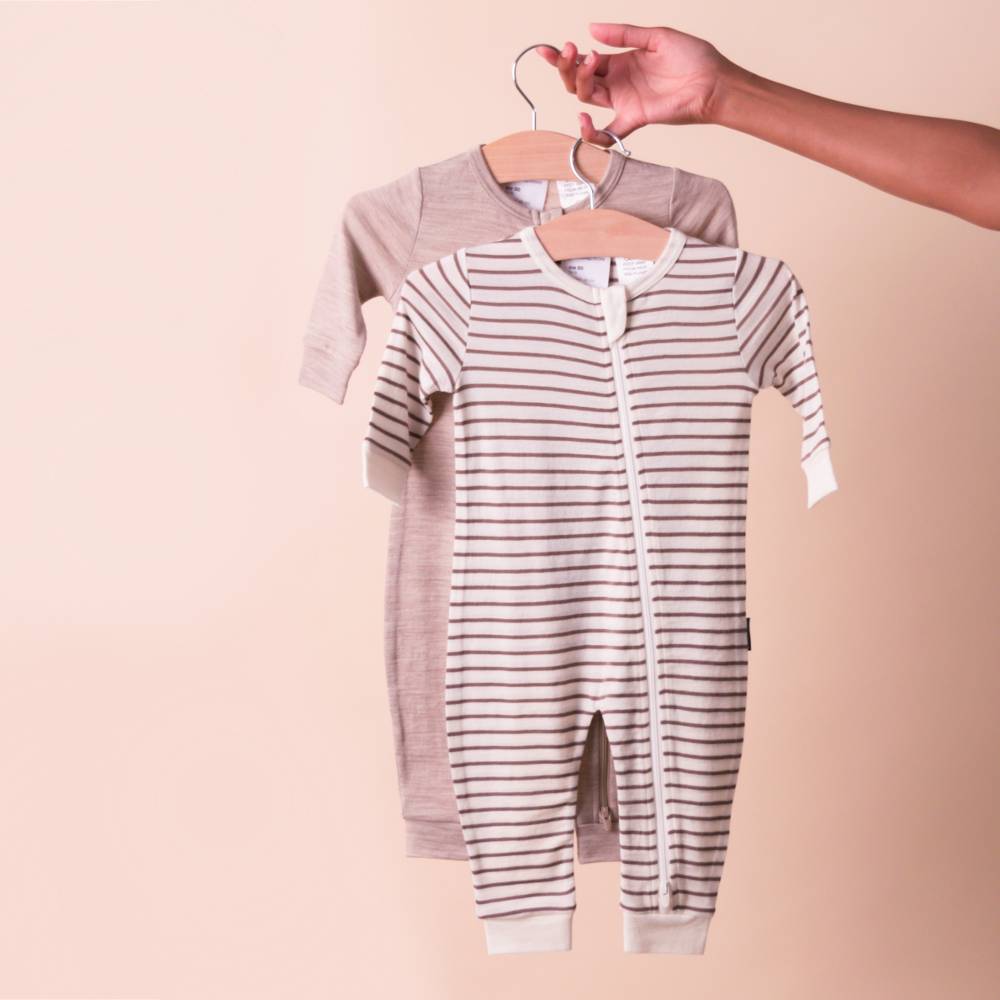 The Sleep Store Jersey Merino - Zipsuit
