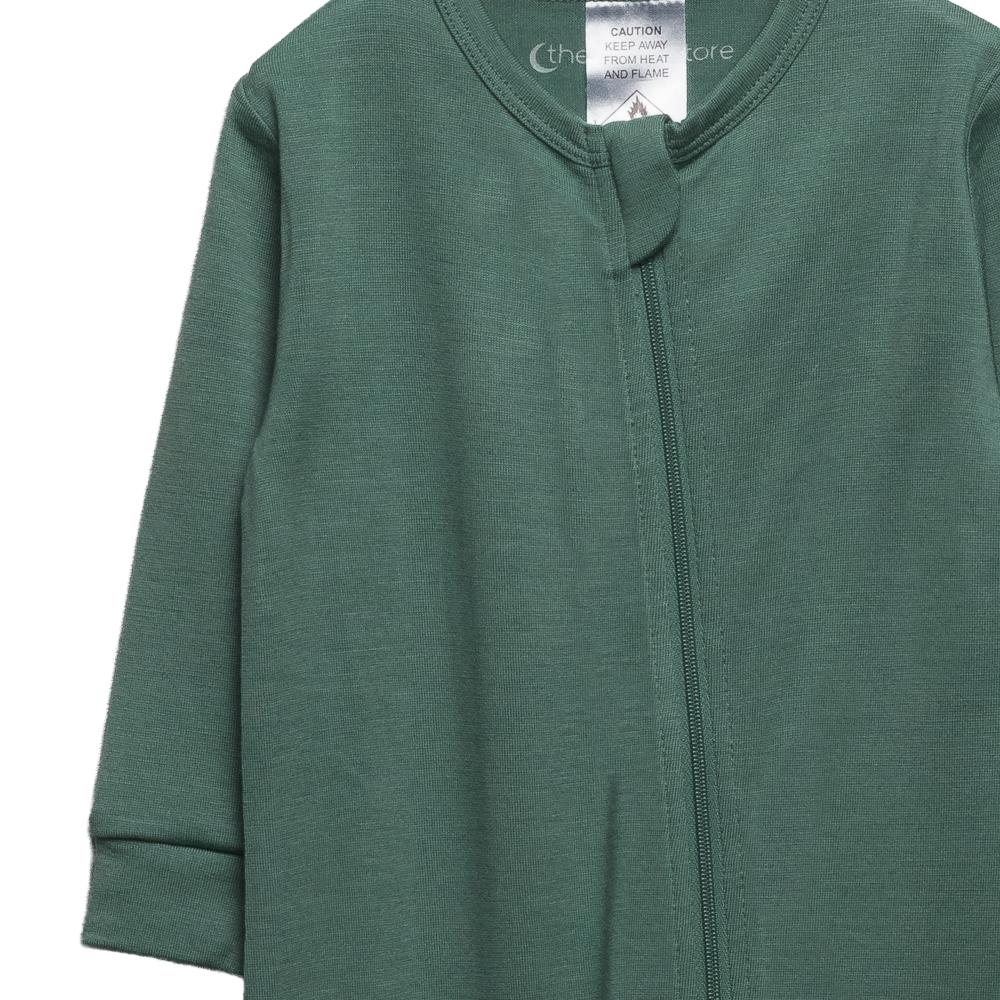 The Sleep Store Jersey New Zealand Merino Wool Zipsuit - Newborn - 3 years