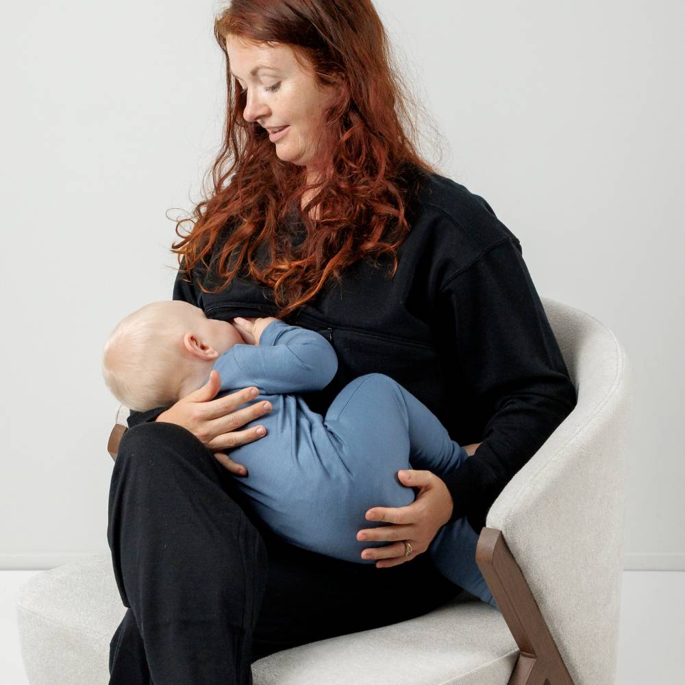 The Sleep Store Jersey New Zealand Merino Wool Zipsuit - Newborn - 3 years