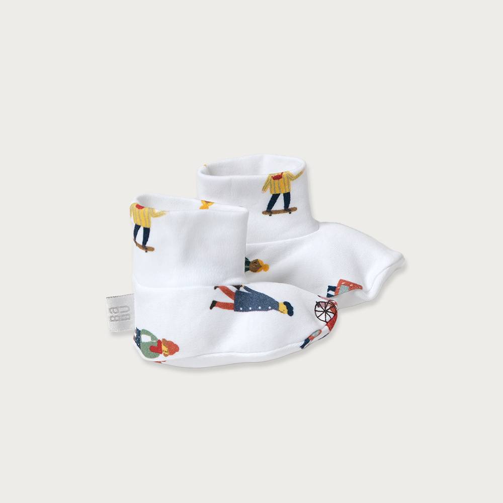 Babu Organic Cotton Booties - Clearance