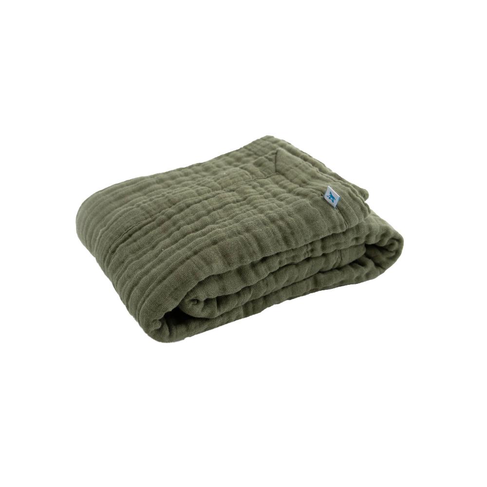 Quilted Cotton Muslin Baby Blanket