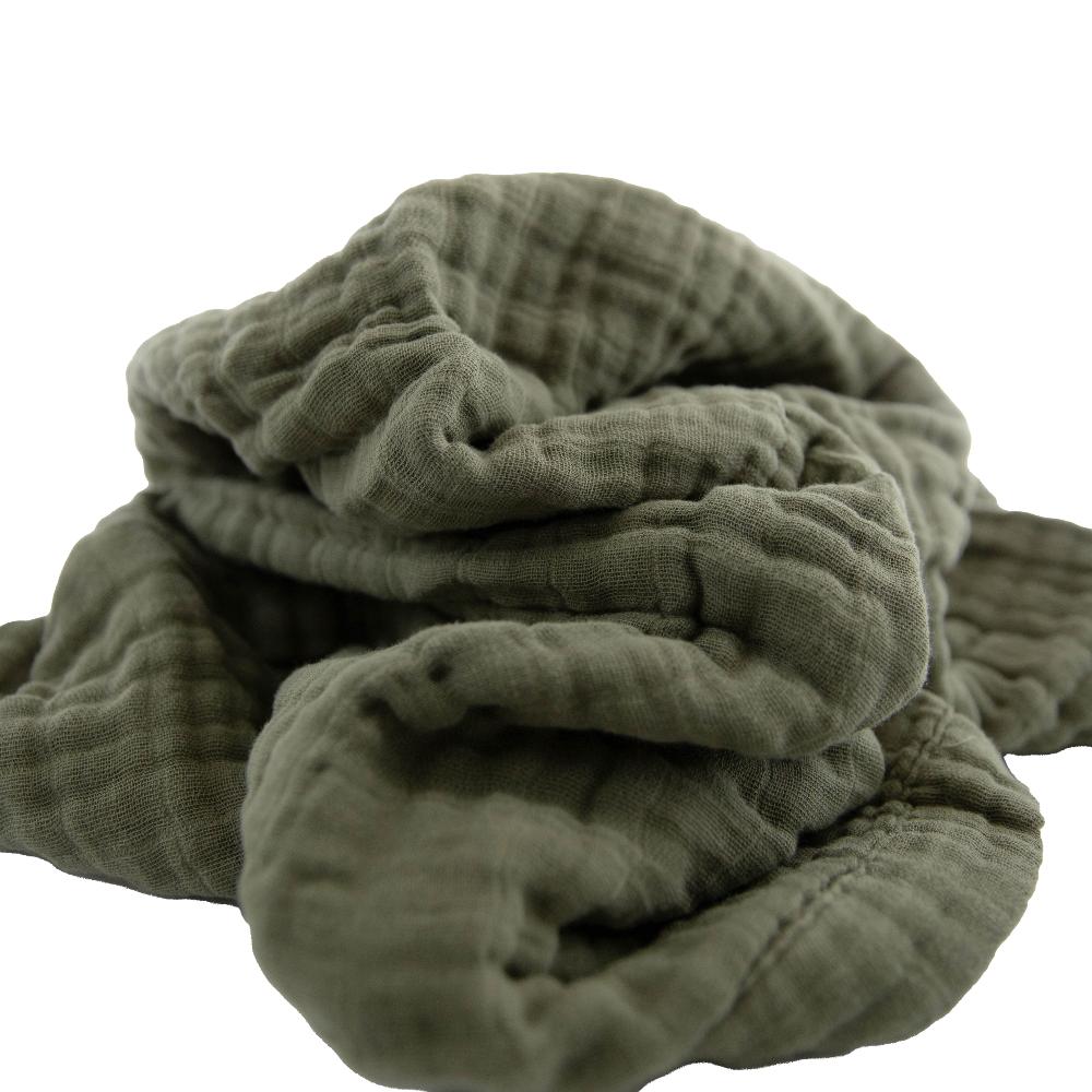 Quilted Cotton Muslin Baby Blanket